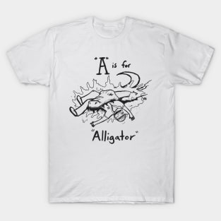 A is for Alligator T-Shirt